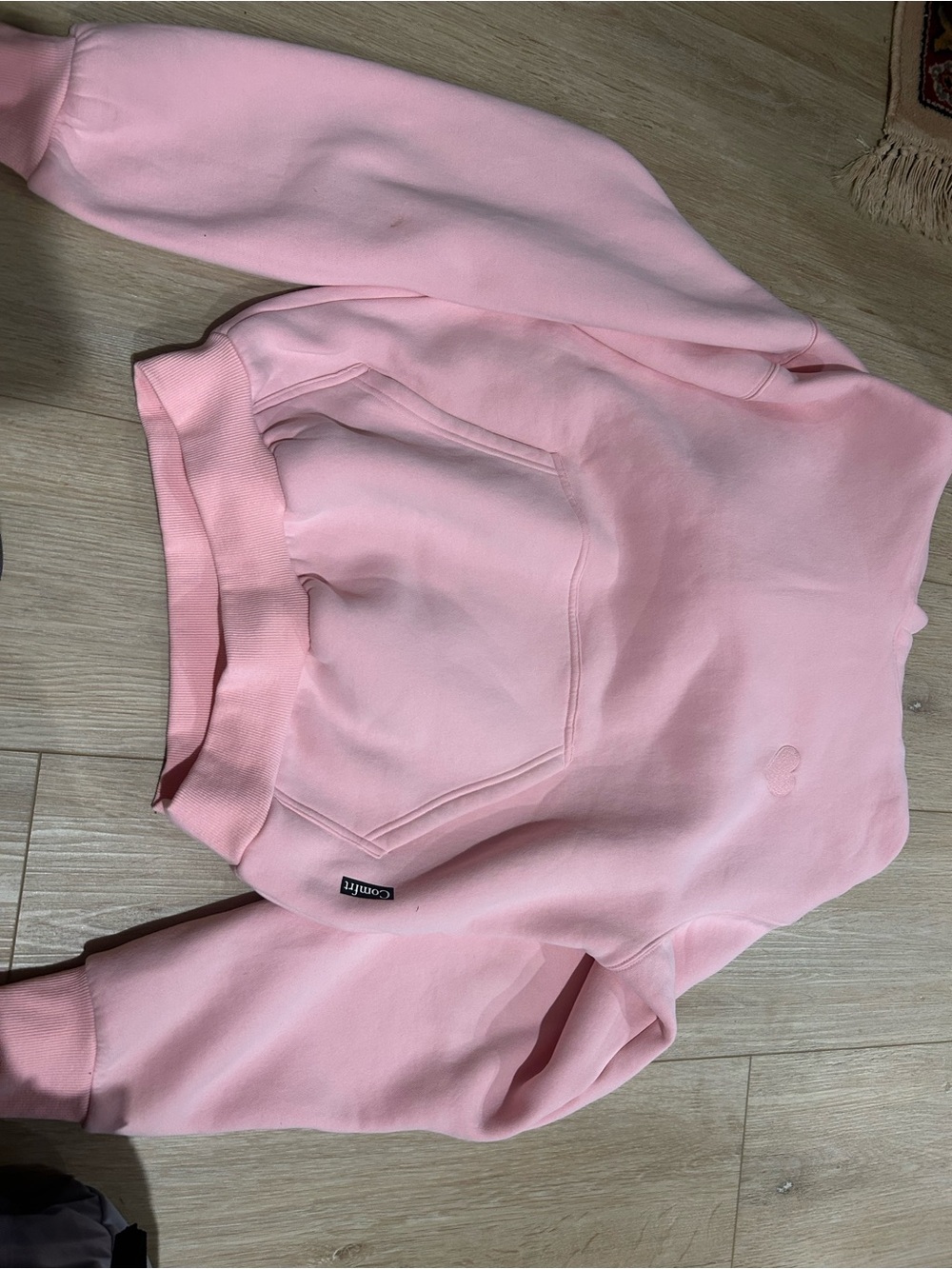 Comfrt hoodie in a size small